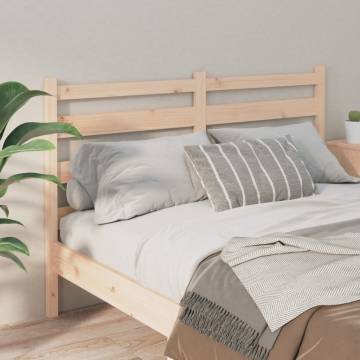 Stylish Solid Wood Pine Bed Headboard - 186x100 cm