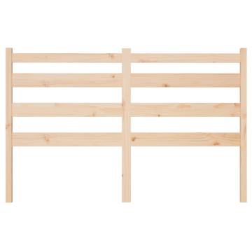 Stylish Solid Wood Pine Bed Headboard - 186x100 cm