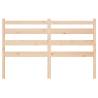 Stylish Solid Wood Pine Bed Headboard - 186x100 cm