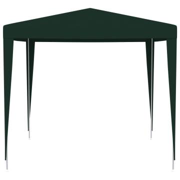 Professional Party Tent 2.5x2.5m Green - Durable & UV Resistant