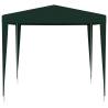 Professional Party Tent 2.5x2.5m Green - Durable & UV Resistant