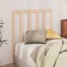 Pine Wood Bed Headboard 106x4x100 cm - Stylish Design