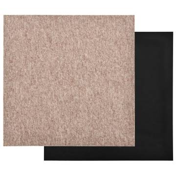 Beige Carpet Floor Tiles - 20 pcs, 5 m² | HipoMarket