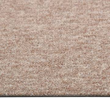 Beige Carpet Floor Tiles - 20 pcs, 5 m² | HipoMarket