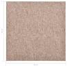 Beige Carpet Floor Tiles - 20 pcs, 5 m² | HipoMarket