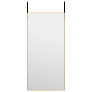 Door Mirror Gold 30x60 cm | Minimalist Home Decor