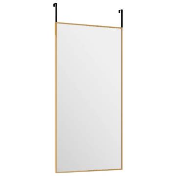 Door Mirror Gold 30x60 cm | Minimalist Home Decor