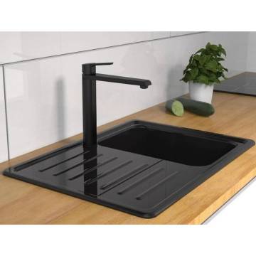 SCHÜTTE VITA Sink Mixer - Matt Black Luxury Faucet