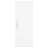 Stylish Highboard White 34.5x34x180 cm - Hipomarket UK