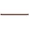 Garden Raised Bed Powder-coated Steel 544x100x36 cm - Brown