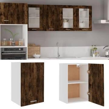 Hanging Cabinet Smoked Oak - Stylish Kitchen Storage