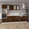 Hanging Cabinet Smoked Oak - Stylish Kitchen Storage