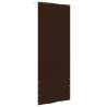 Balcony Screen Brown 80x240 cm Oxford Fabric Colour brown Size 80 x 240 cm Quantity in Package 1 