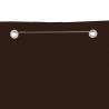 Brown Balcony Screen 80x240 cm - Oxford Fabric Privacy