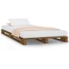 Pallet Bed Honey Brown 100x200 cm Solid Wood Pine | HipoMarket