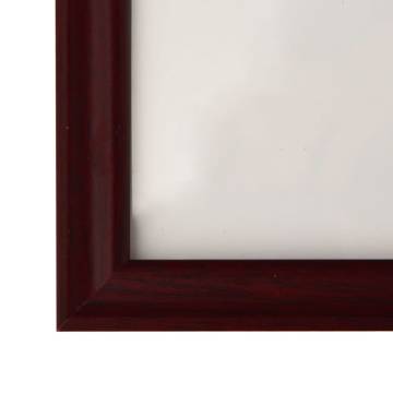 Dark Red Photo Frames Collage - 3 pcs for Table 18x24 cm