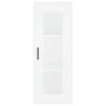 Stylish Highboard White 34.5x34x180 cm - HipoMarket