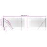 Wire Mesh Fence Green 1.1x10m | Durable Galvanised Steel