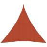 Terracotta Sunshade Sail 4.5x4.5m - UV & Mould Resistant