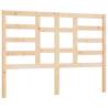 Stylish Solid Pine Bed Headboard - 156x4x104 cm