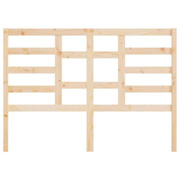 Stylish Solid Pine Bed Headboard - 156x4x104 cm