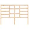 Stylish Solid Pine Bed Headboard - 156x4x104 cm