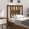 Headboard Honey Brown 81x4x100 cm Solid Wood Pine Colour honey brown Size 81 x 100 cm Quantity in Package 1 