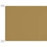 Vertical Awning Beige 180x1000 cm Oxford Fabric Colour beige Size 180 x 1000 cm Quantity in Package 1 