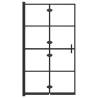 Folding Shower Enclosure ESG 80x140 cm - Black | HipoMarket