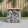 Garden Bench Gabion Design 43x44x42 cm Solid Wood Douglas Colour natural douglas Size 43 x 44 x 42 cm Quantity in Package 1 Number of 