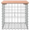 Garden Bench Gabion Design - Solid Douglas Wood | Hipo Market