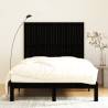 Black Wall Headboard - Solid Pine, 140x3x110 cm | HipoMarket