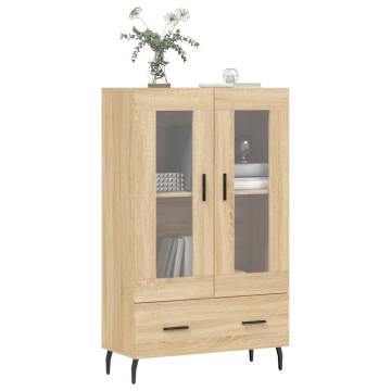 Stylish Highboard Sonoma Oak | Engineered Wood Storage