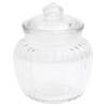 Set of 6 Glass Storage Jars - 500 ml | Hipomarket UK