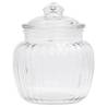 Set of 6 Glass Storage Jars - 500 ml | Hipomarket UK