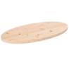 Table Top 60x30x2.5 cm Solid Wood Pine Oval Colour natural Size 60 x 30 x 2.5 cm Quantity in Package 1 