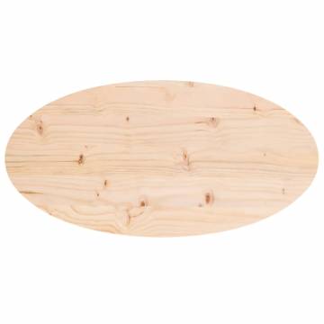 Solid Pine Wood Table Top 60x30 cm - Versatile & Rustic