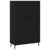 Stylish Highboard Black - 69.5x31x115 cm | HipoMarket