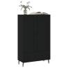 Stylish Highboard Black - 69.5x31x115 cm | HipoMarket