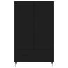 Stylish Highboard Black - 69.5x31x115 cm | HipoMarket