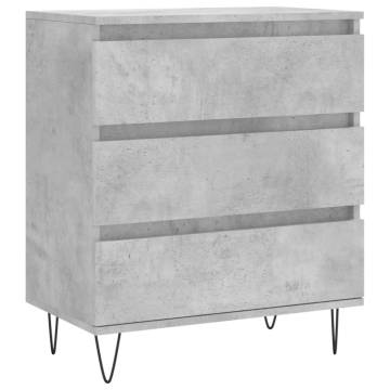 Stylish Concrete Grey Sideboard - 60x35x70 cm | HipoMarket