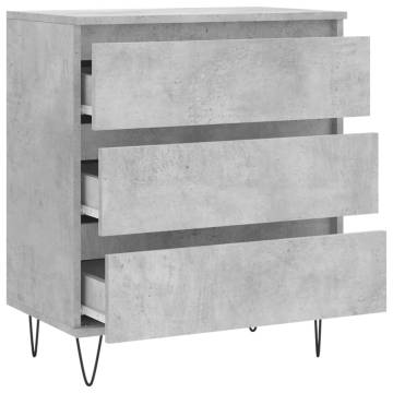 Stylish Concrete Grey Sideboard - 60x35x70 cm | HipoMarket