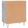 Stylish Concrete Grey Sideboard - 60x35x70 cm | HipoMarket