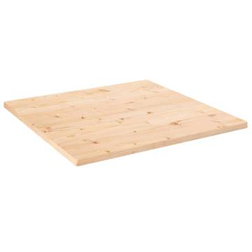 Table Top 80x80cm Solid Pine Wood - Versatile & Durable