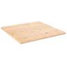 Table Top 80x80x2.5 cm Solid Wood Pine Square Colour natural Size 80 x 80 x 2.5 cm Quantity in Package 1 