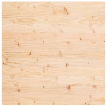 Table Top 80x80cm Solid Pine Wood - Versatile & Durable