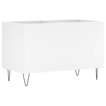 Stylish White Record Cabinet - 74.5x38x48 cm | HipoMarket