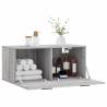 Wall Cabinet Grey Sonoma - 80x36.5 cm | HipoMarket