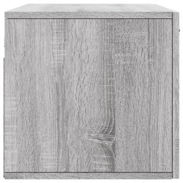 Wall Cabinet Grey Sonoma - 80x36.5 cm | HipoMarket