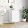 Sideboard White 40x35x70 cm Engineered Wood Colour white Quantity in Package 1 